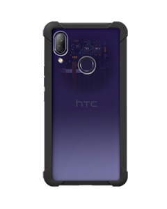 HTC U19e 透視雙料防震邊框殼